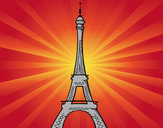 Dibujo La torre Eiffel pintado por elenaya283