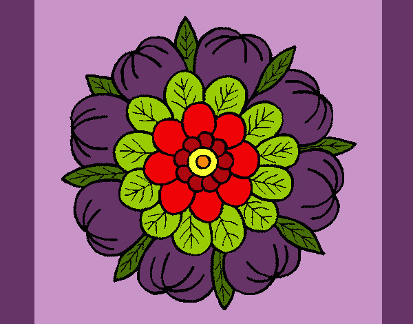 Mandala floral