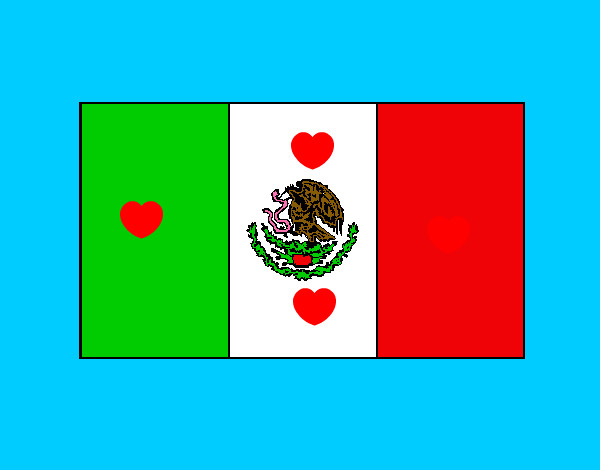 Dibujo México 1 pintado por secayean