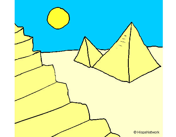 Dibujo Pirámides pintado por Assin
