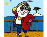 Dibujo Pirata a bordo pintado por marileny