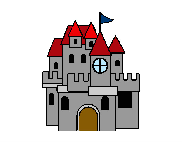 Dibujo Un castillo pintado por Assin