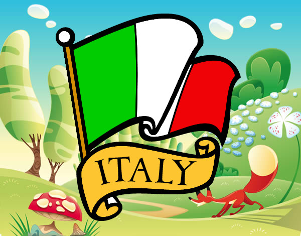 Dibujo Bandera de Italia pintado por p1a2