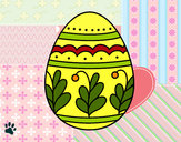 Dibujo Huevo de Pascua mandala pintado por Mariana973