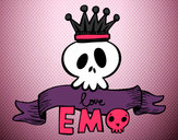 Dibujo Love Emo pintado por bff1456