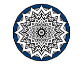 Dibujo Mandala creciente pintado por noathor