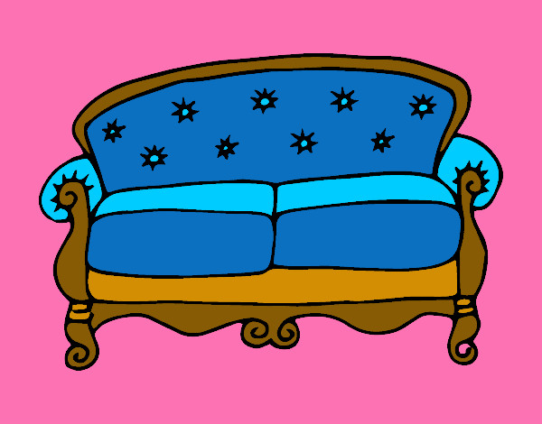 Sofa en dibujo - Imagui