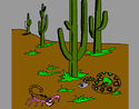 Dibujo Desierto pintado por flexgym