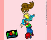 Dibujo Polly Pocket 1 pintado por queyla