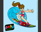 Dibujo Polly Pocket 4 pintado por queyla