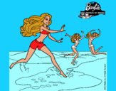 Barbie de regreso a la playa