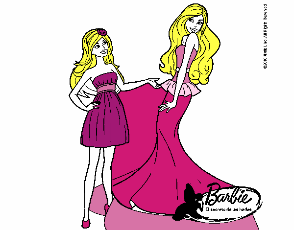 Barbie estrena vestido