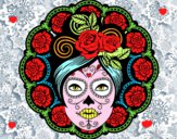 Calavera mejicana femenina