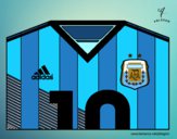 Camiseta del mundial de fútbol 2014 de Argentina