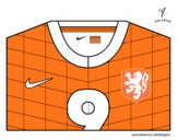 Camiseta del mundial de fútbol 2014 de Holanda