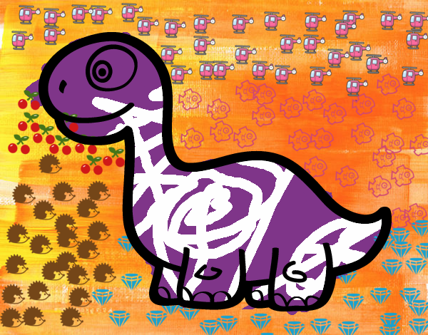 Diplodocus bebé