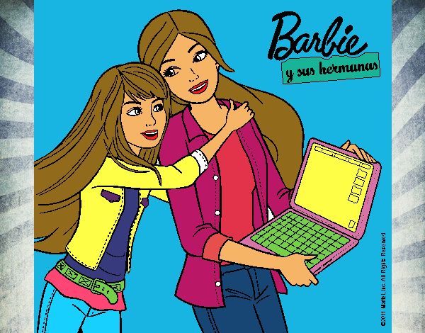 El nuevo portátil de Barbie