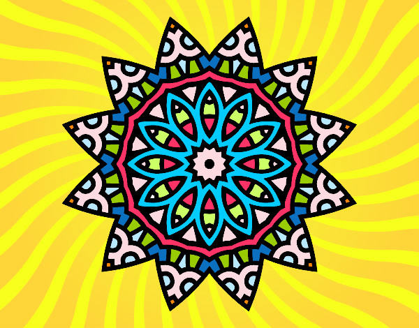 Mandala estrella