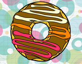 Dibujo Rosquilla pintado por queyla