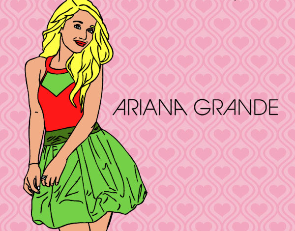 Dibujo Ariana Grande pintado por tilditus
