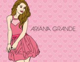 Dibujo Ariana Grande pintado por Diamond