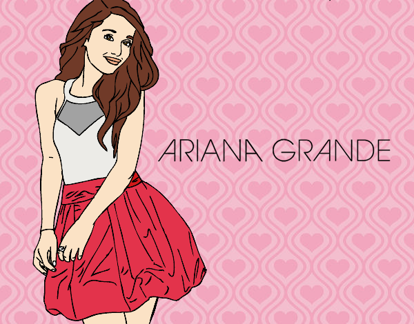 Dibujo Ariana Grande pintado por dianita12