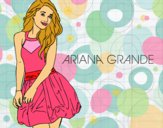 Dibujo Ariana Grande pintado por occa01
