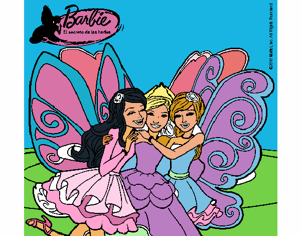 Barbie y sus amigas en hadas