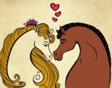 Caballos enamorados