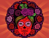 Calavera mejicana femenina