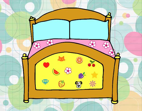 cama floral