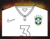 Camiseta del mundial de fútbol 2014 de Brasil