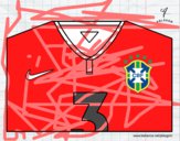 Camiseta del mundial de fútbol 2014 de Brasil