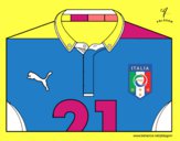 Camiseta del mundial de fútbol 2014 de Italia