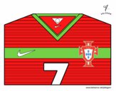 Camiseta del mundial de fútbol 2014 de Portugal