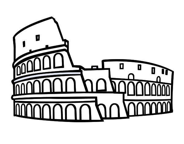 Dibujo de Coliseo romano pintado por en  el día 26-04-15 a las  14:34:27. Imprime, pinta o colorea tus propios dibujos!