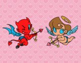 Diablo y cupido