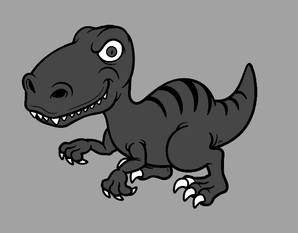 Dinosaurio velociraptor