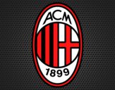 Dibujo Escudo del AC Milan pintado por tilditus