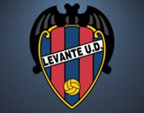 Dibujo Escudo del Levante UD pintado por tilditus