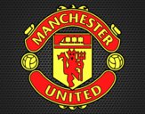 Dibujo Escudo del Manchester United pintado por tilditus