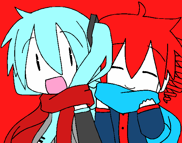 miku y Teto :33