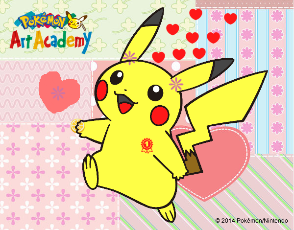 Pikachu en Pokémon Art Academy