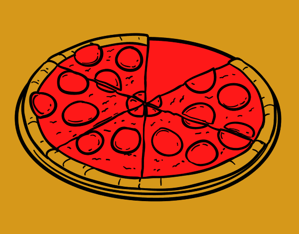 Pizza de pepperoni