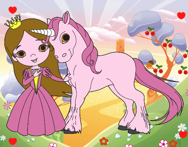 La princesa sofia y su unicornio