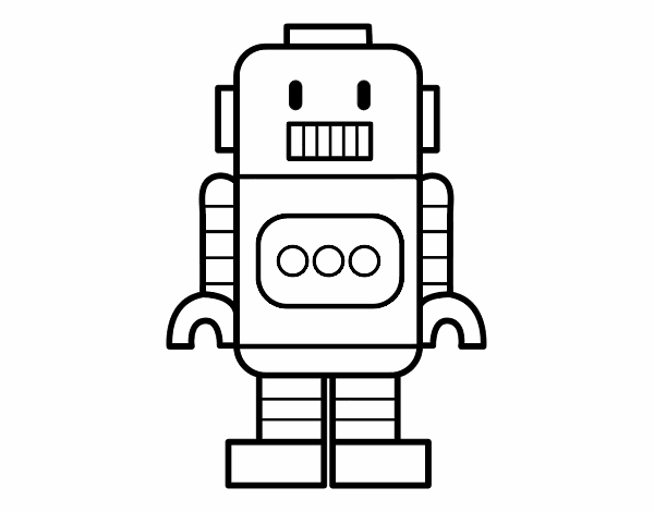 yeso Correo Generosidad Dibujo de Robot alto pintado por en Dibujos.net el día 20-04-15 a las  18:01:04. Imprime, pinta o colorea tus propios dibujos!