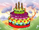 Tarta de cumpleaños