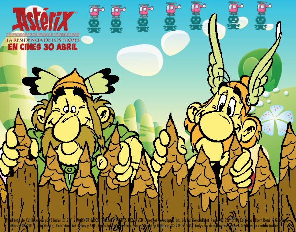 Asterix invadido por robots