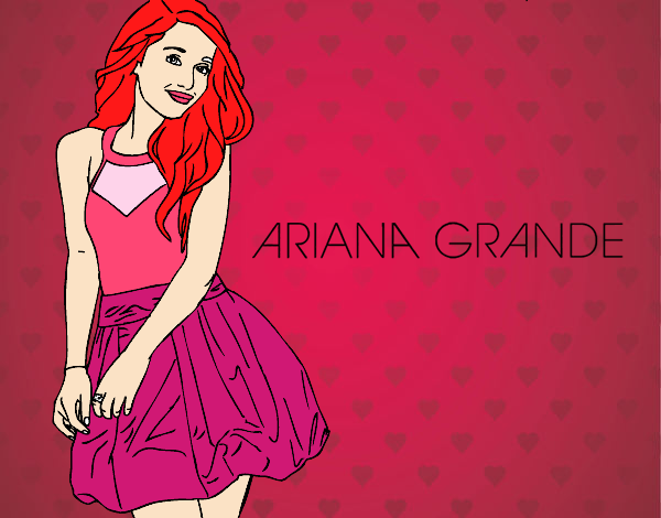 Dibujo Ariana Grande pintado por Yeric12