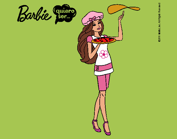 Barbie cocinera